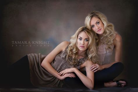 stunning twins a captivating beauty session