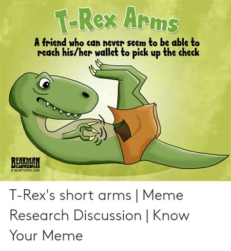 rex short arms meme