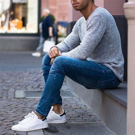 Classic Casual 👌 Follow Mensfashiononline For More Stan Smith