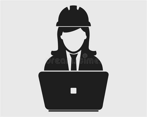 Female Software Engineer Stock Vector Illustration Of Keyword 38405383