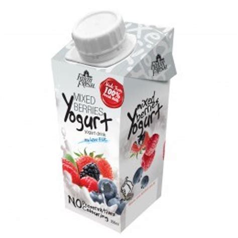 Farm Fresh Uht Fresh Milk Yogurt Drink 200ml Mix Berries Taste U