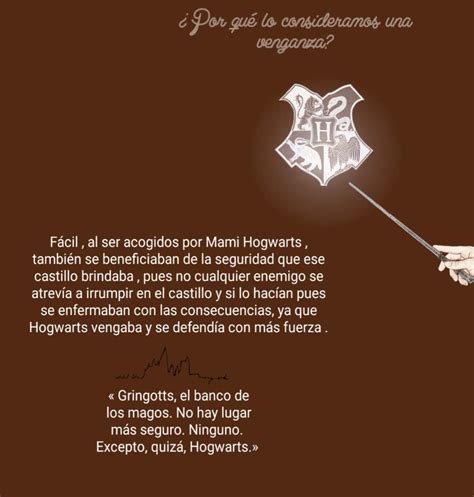 𝓛 𝚊 𝚟𝚎𝚗𝚐𝚊𝚗𝚣𝚊 𝚍𝚎 𝓗 𝚘𝚐𝚠𝚊𝚛𝚝𝚜 Harry Potter Español Amino