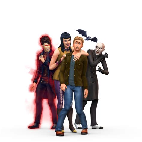 The Sims 4 Vampires Game Pack Official Box Art Logo And Renders