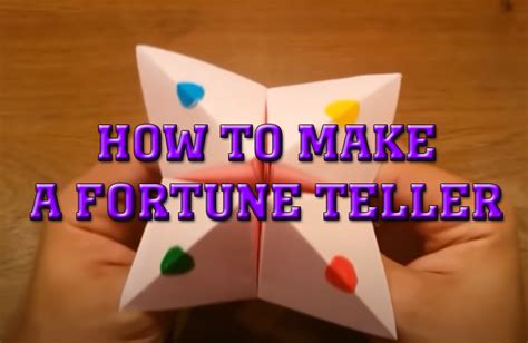 How To Make A Fortune Teller Best Guide And Steps With Photos