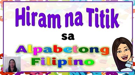 I Download Hiram Na Titik Hiram Na Titik Sa Alpabetong Filipino
