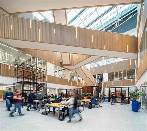 Building science and architecture courses provide the most current subject matter in highly specialized fields, including sustainable building design, walls and windows systems, roof systems. Fontys University of Applied Sciences Building - e-architect
