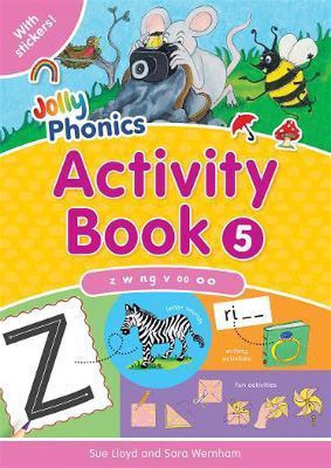 Jolly Phonics Activity Book 5 Sara Wernham 9781844141579 Boeken