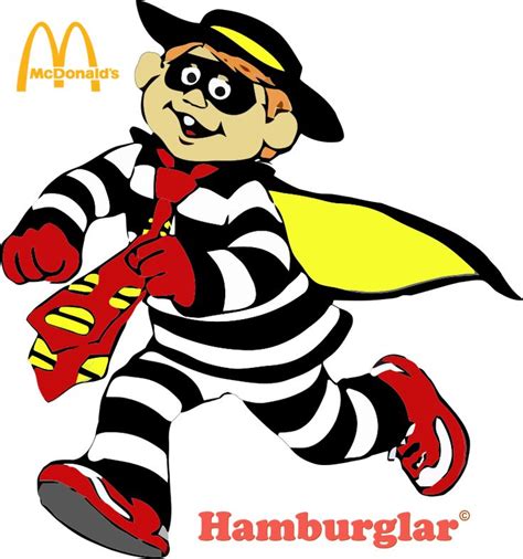 Hamburglar Mcdonalds Mcdonalds Vintage Cartoon Mascot Design