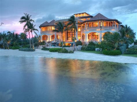 Castillo Caribe A Grand Oceanfront Mega Mansion In The Cayman Islands