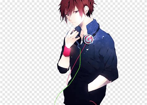Anime Character With Headphones Boy Boy Via Tumblr On We Heart It