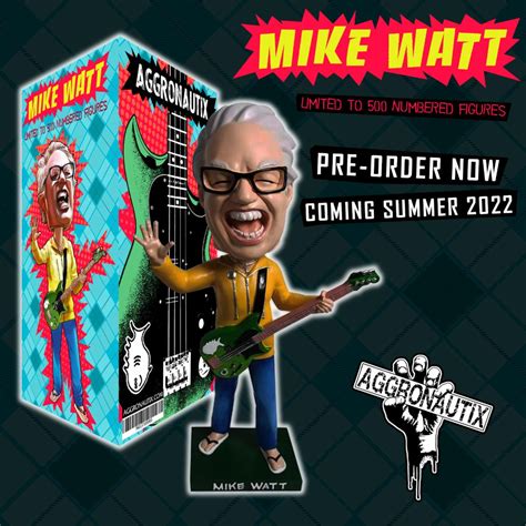 Throbblehead Unveils The Limited Edition Mike Watt V2 Figure Bass