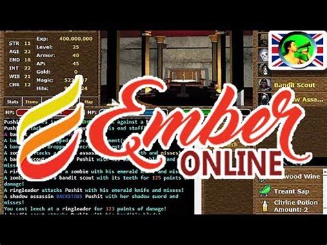 Ember Online FIRST IMPRESSIONS Graphical MUD YouTube