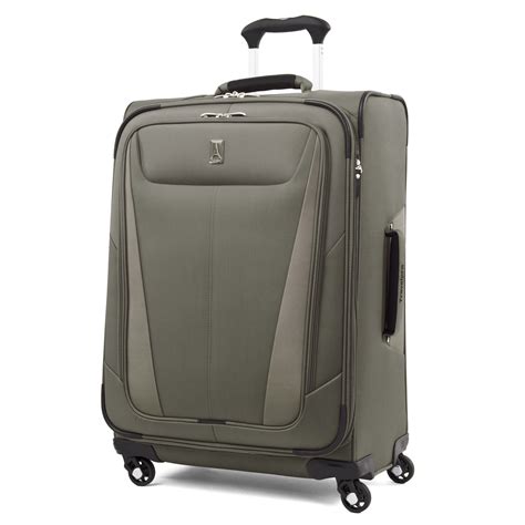 Travelpro Maxlite 5 25 Expandable Checked Spinner Luggage Slate Green