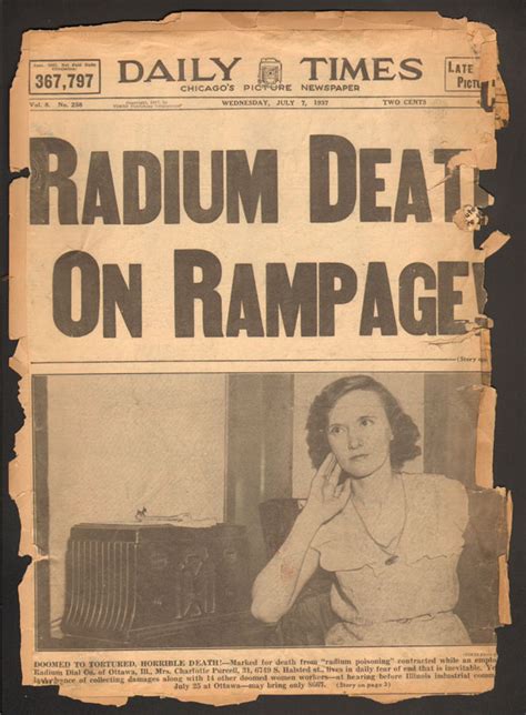 Radium Jaw And The Girls Who Licked Radioactive Paint