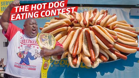 Hot Dog Eating Contest Technique - Trending