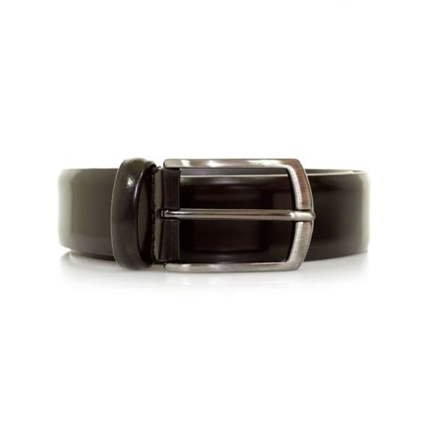 Andersons Belts Polished Leather Belt Burgundy Pl262 Bur