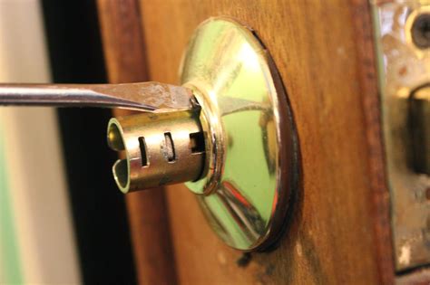 installing   door knob