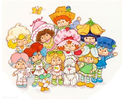 Vintage Strawberry Shortcake And Friends