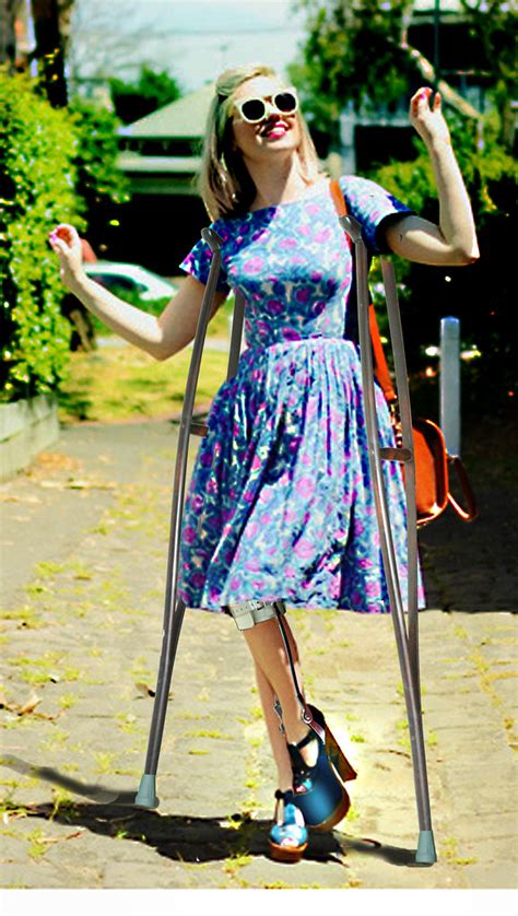 Day With Crutches Im On Crutches Today Because I Seem