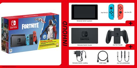 Claim your free fortnite v bucks 2021 today! Nintendo Switch Neon Blue & Red Fortnite Bundel | Game Mania