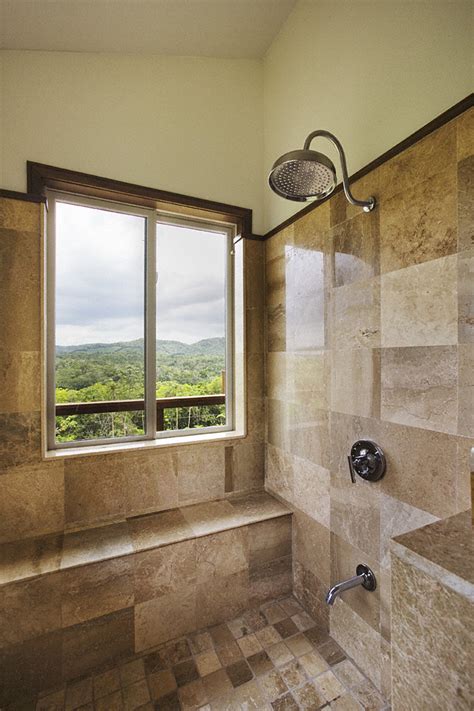 Belize Residence Rain Shower Tropical Bathroom New