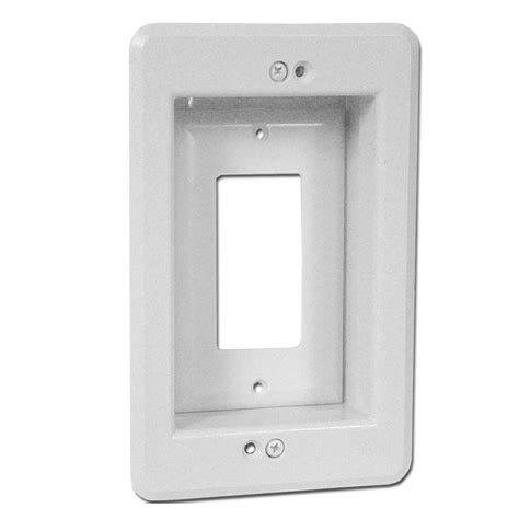 Arlington™ Lvu1w Single Gang Recessed Low Voltage Electrical Box