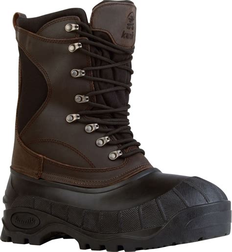Kamik - Kamik Men's Cody Insulated Waterproof Winter Boots, Dark Brown ...