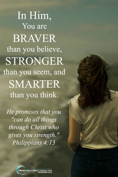 Bible Quotes About Being Strong Inspiration