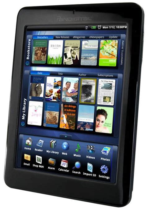 Pandigital Unveils New Android Ereader Android Community