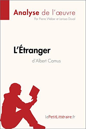 Amazon L Tranger D Albert Camus Analyse De L Uvre Analyse