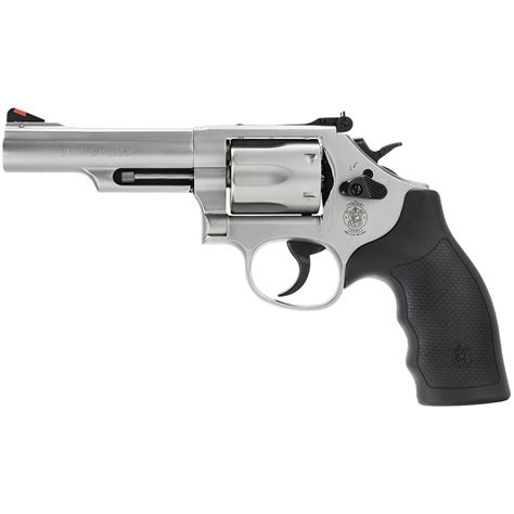 Smith And Wesson Model 66 357 Magnum 425in Stainless Revolver 6 Rounds