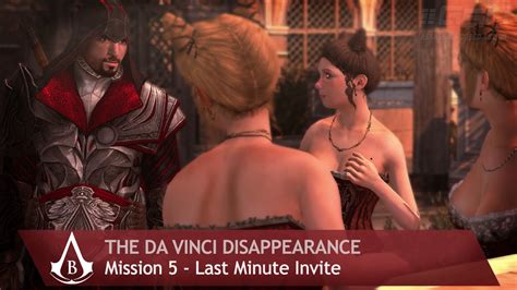 Assassin S Creed Brotherhood The Da Vinci Disappearance Mission 5