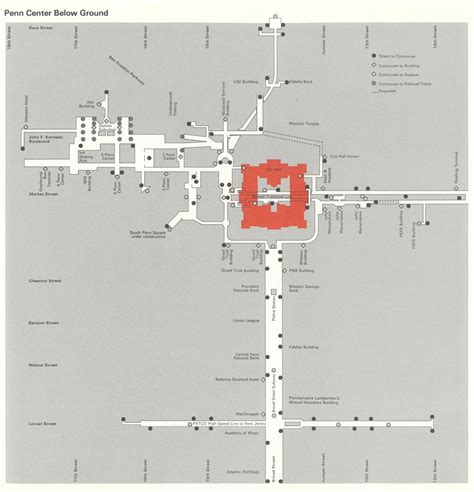 Septa Underground Concourse Underground Map Photo Album