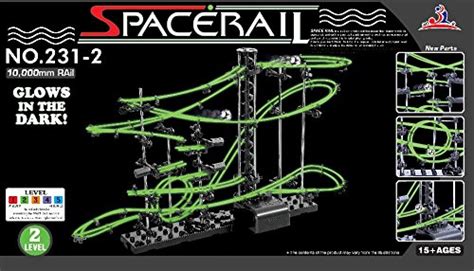 Buy Spacerail Level 2 Marble Rollar Coaster Space Rail Glows In The
