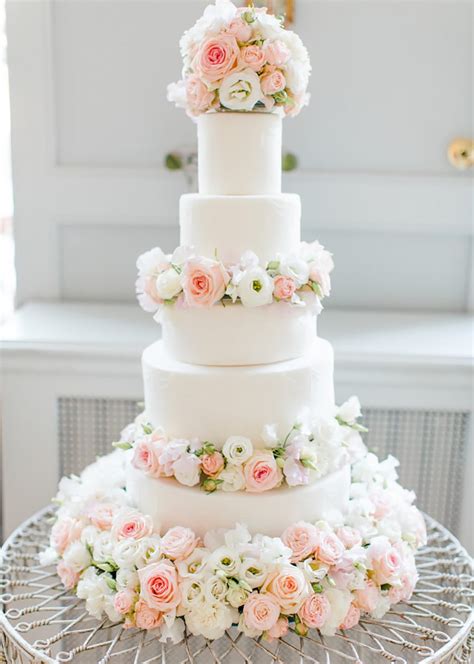 White Wedding Cakes Wedding Ideas By Colour Chwv