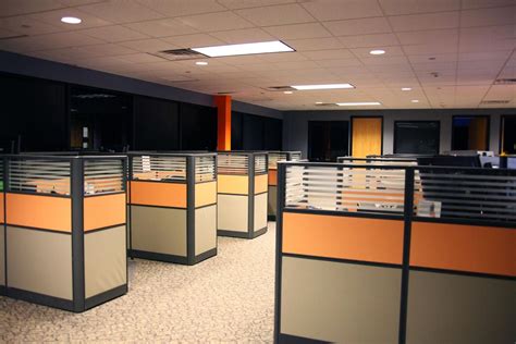 Cubicles Contemporary Look What Color Can Do Cubicle Landscapes