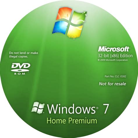 Windows 7 Home Premium Disc By Nubixx On Deviantart