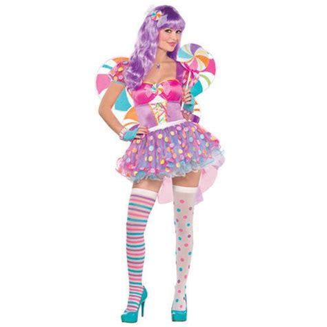 8pc Womens Candy Shop Cutie Great Halloween Costume New Not Just For Halloween