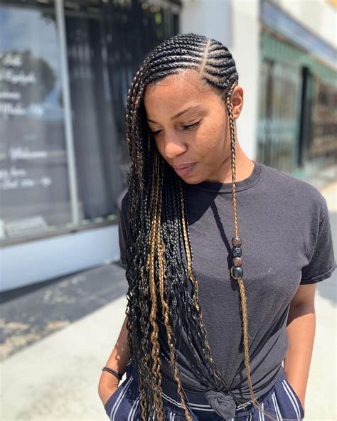 Side Braid Hairstyles For Black Girls