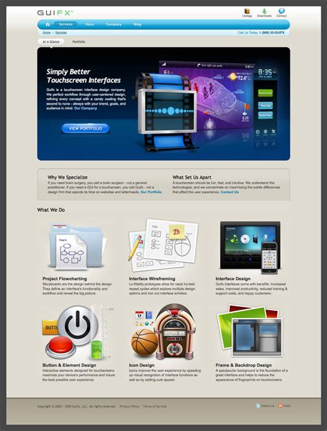 Guifx Services Page By Smartrams On Deviantart