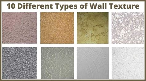 10 Types Of Wall Textures For Your Home Design