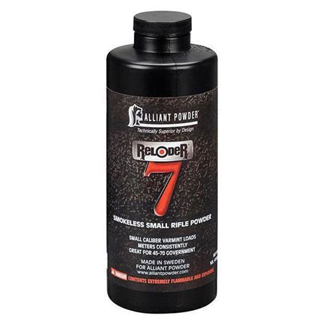 Alliant Rl 7 Smokeless Powder 1lb Can 1lb Sportsmans Warehouse