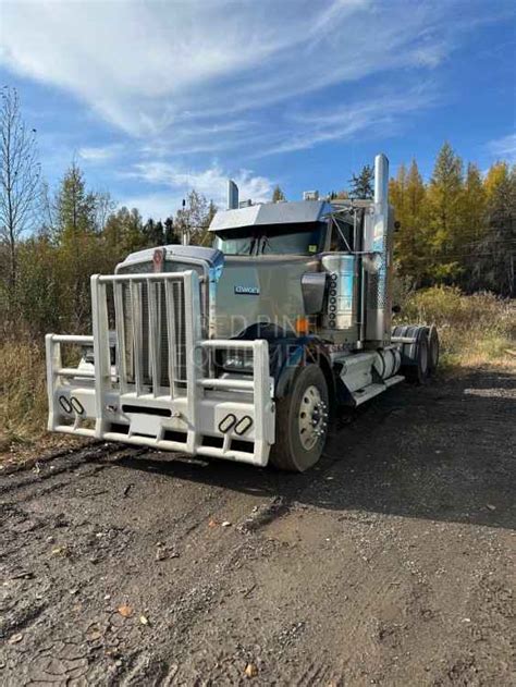 Kenworth W900l Log Truck Sold Minnesota Forestry Equipment Sales
