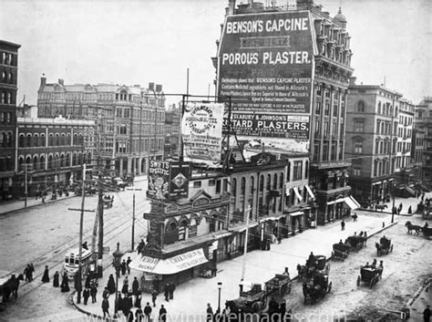Before Flatiron 1884 This Is 5th 23rd Street And Broadway Where The