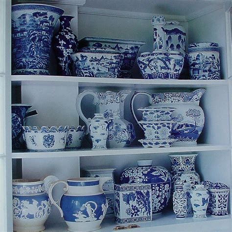 Distinctive displayed alone or in pairs. Blue & White Decor #3