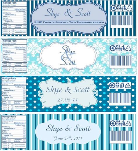 water bottle labels weddingbee photo gallery