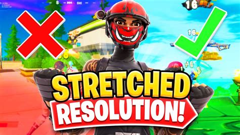 The Best Stretched Resolution To Use In Fortnite Season 7 Fps Boost Res Fortnite Tips