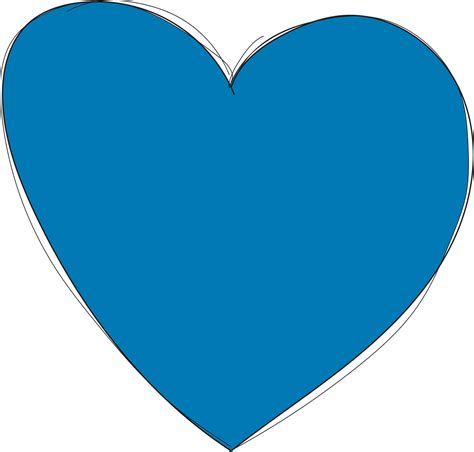 Heart Blue Love Form Png Picpng