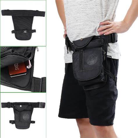 Outdoor Canvas Tactical Mens Leg Bag Waterproof Cycling In South