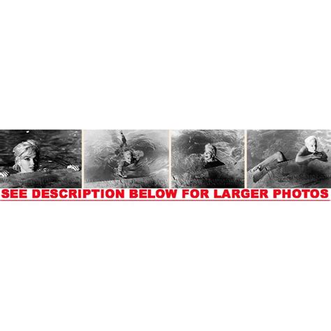Marilyn Monroe Unseen Nudeswim Shoot Xrare X Photos On Ebid United